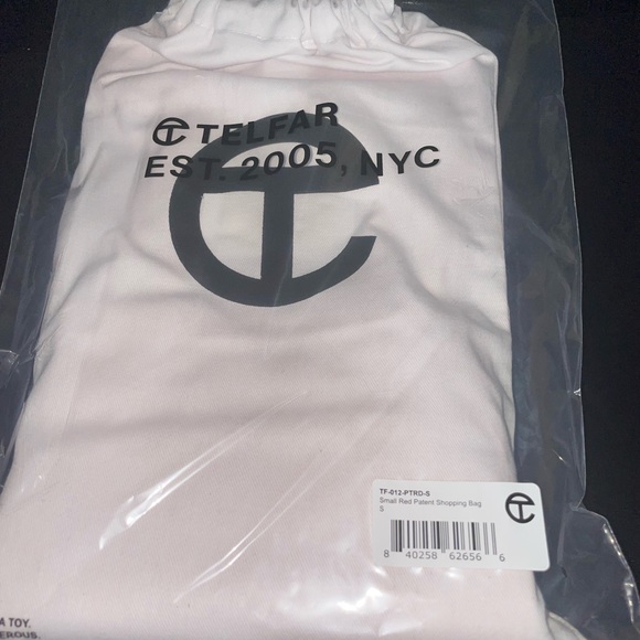 Small Red Patent Telfar Bag - Picture 11 of 11